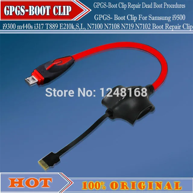 

gsmjustoncct GPG S-Boot Sboot S boot Cable For Samsung Galaxy S3, S4,Note II, I9500, I9300, N7100 Boot Repair Clip