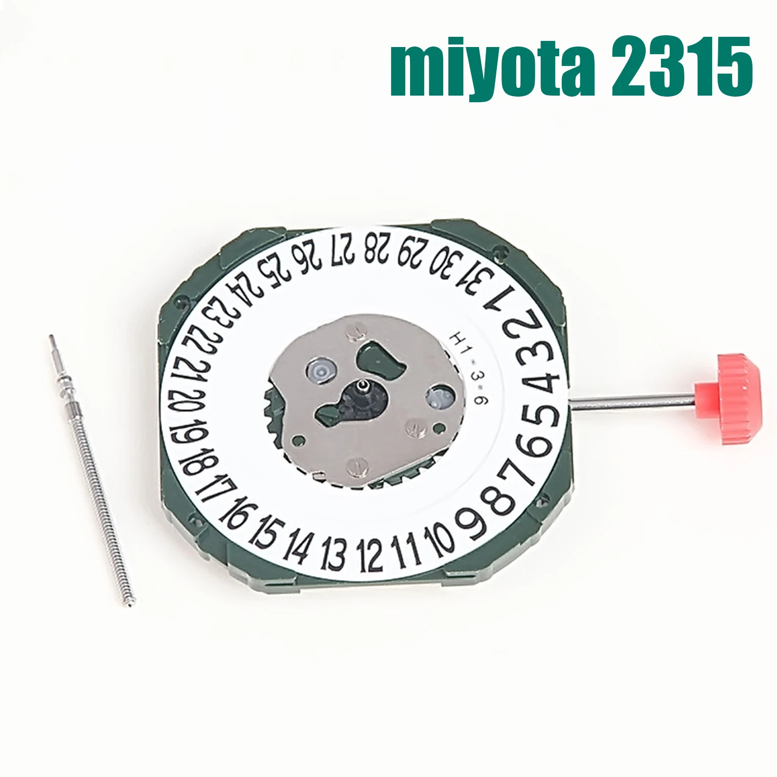 Кварцевые часы с отображением даты движения в течение 3/6 часов, стандартный механизм Miyota 2315 и отображение даты, инструменты для ремонта часов, запасные части