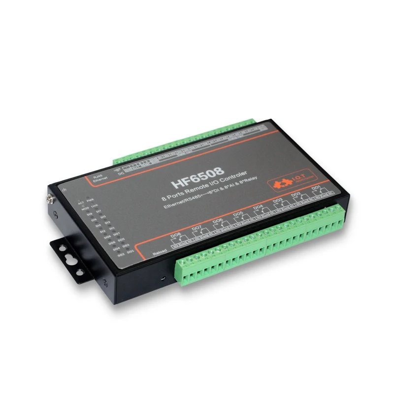 HF6508 8 способ Remote I/O контроллер переключателя 8Ch сети реле 8DI AI цифровой аналоговый