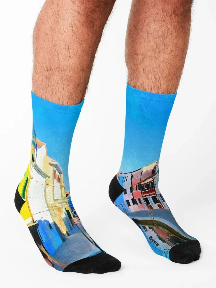 Итальянские носки Burano по щиколотку новые с подогревом для мужчин и женщин