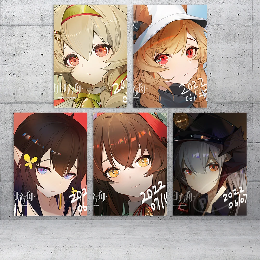 

HD Print Arknights Modular Picture Beanstalk Canvas Anime Painting Eunectes Poster Mudrock Living Room Home Decor Wall Art Gift