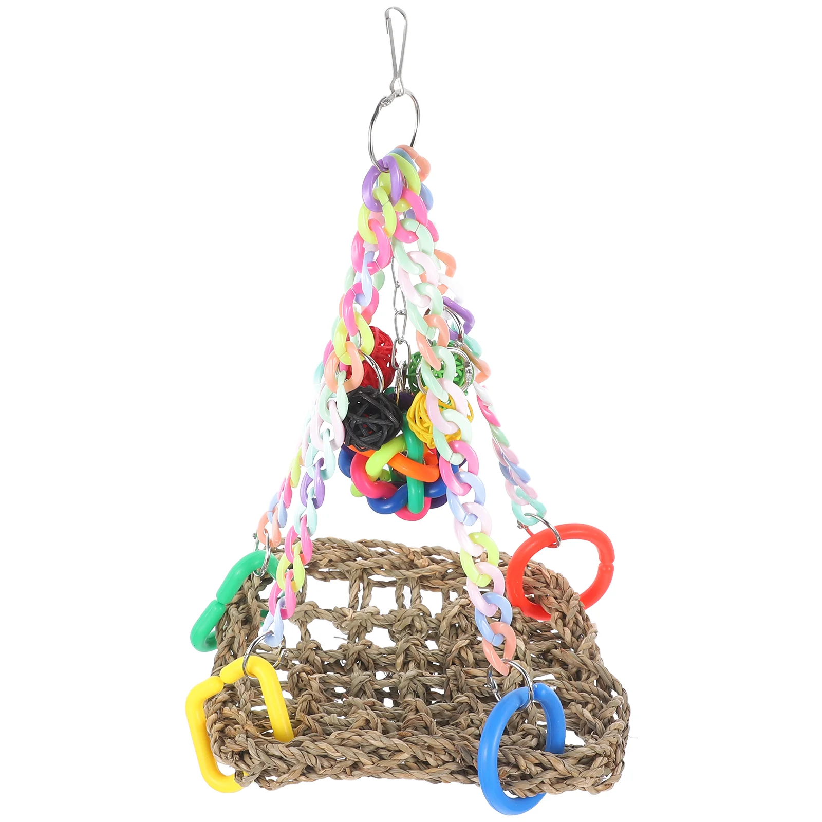 

Climbing Bird Hammock Birds Toys Parrot Swing Toy Bird Swing Cockatiel Funny Bird Swing Bird Cage Toys