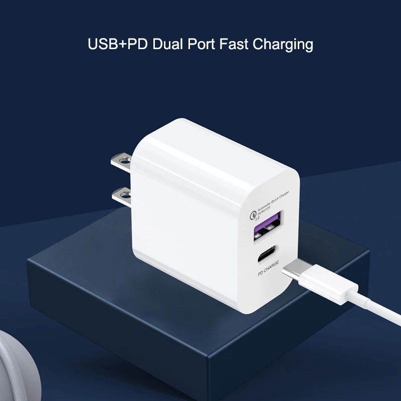 Зарядное устройство HB13 PD + USB 3,0 с интерфейсом USB Type-C, быстрая зарядка, портативное зарядное устройство для телефонов IPhone, Macbook, ноутбуков, планшетов, XiaoMi, Samsung Зарядное устройство HB13 PD + USB 3,0 с интерфейсом USB Type-C, быстрая зарядка, портативное зарядное устройство для телефонов IPhone, Macbook, ноутбуков, планшетов, XiaoMi, Samsung