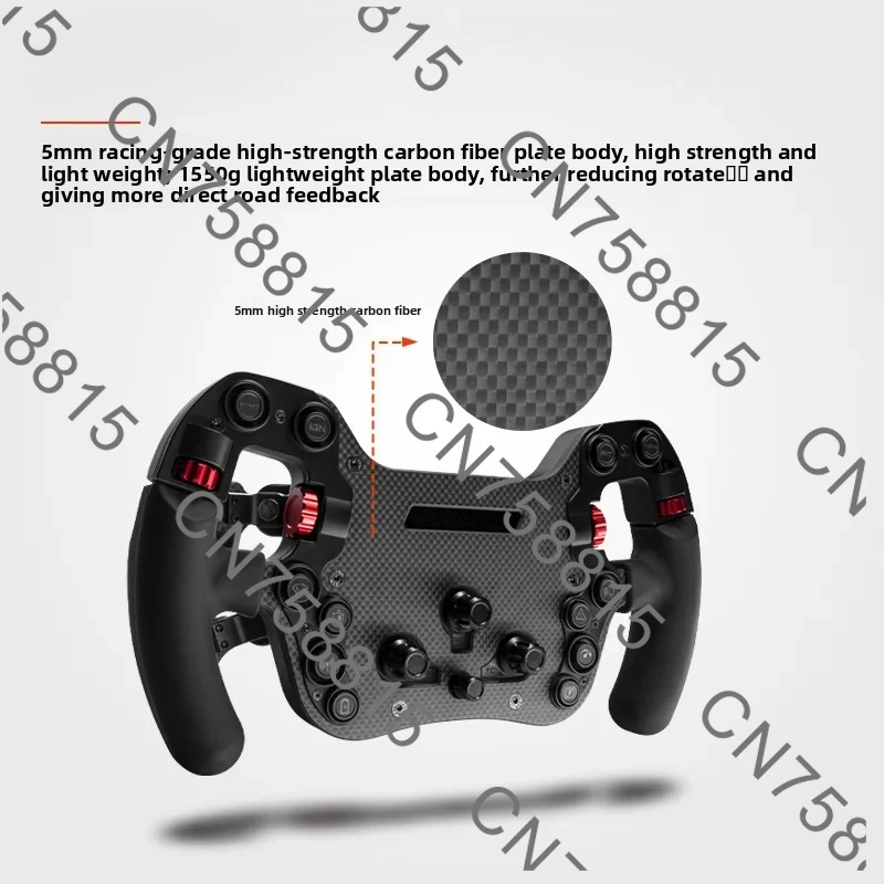 Фото Для симуляторов автогонок: руль Horizon Gaming, карбоновая сервоприводная база SIMAGIC FX Formula Direct Drive. №5