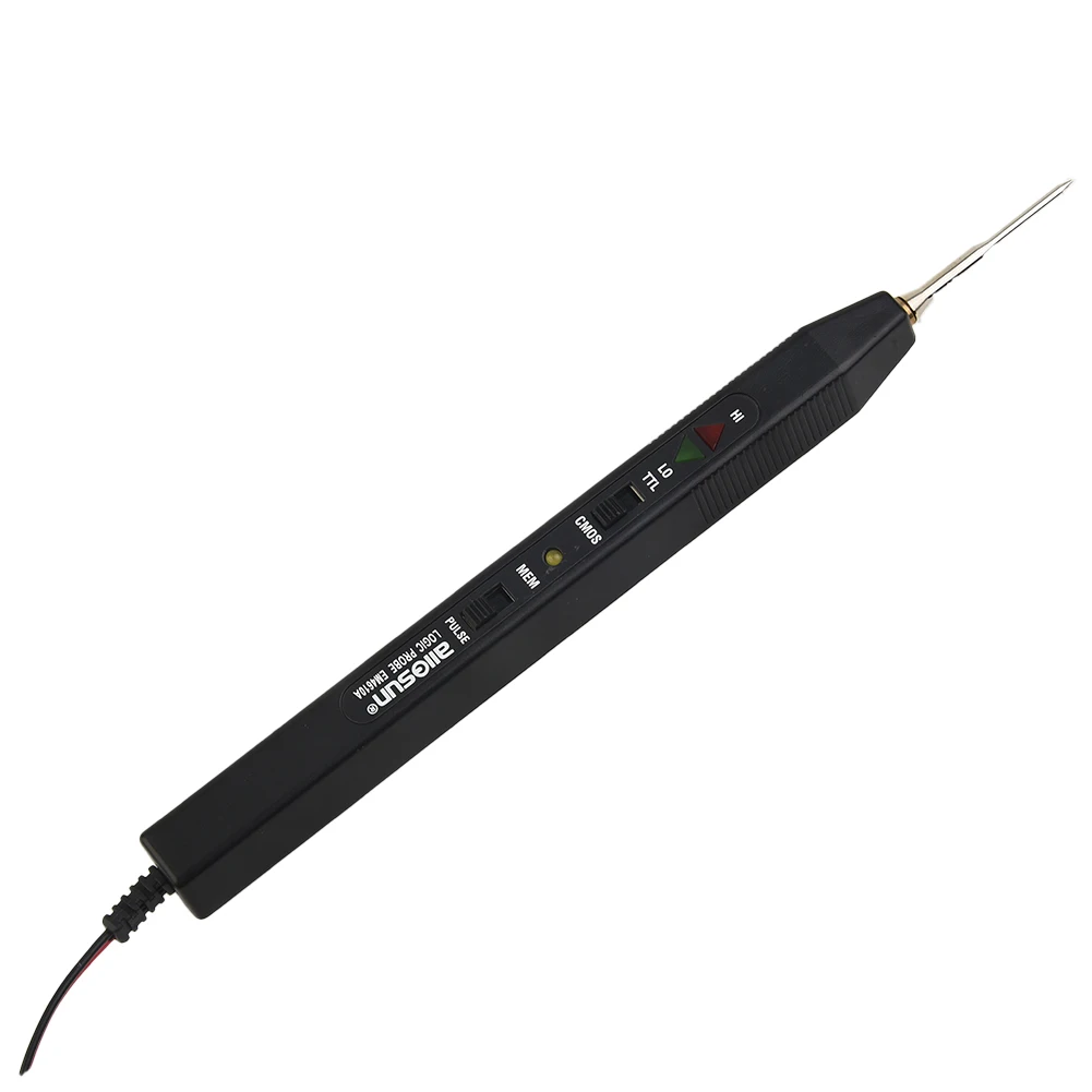 

Logic Probe Levels Pulse Detector Measurement ±220VAC/DC 20Mhz 5 To 15VDC Troubleshooting 18×210×18 Mm EM4610A