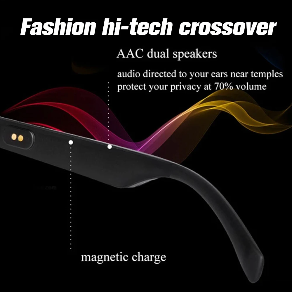 KY смарт-Очки Беспроводные Bluetooth 5 0 музыка стерео гарнитура аудио динамик громкой