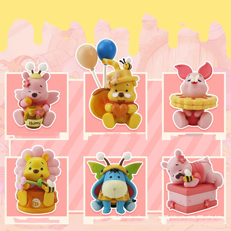 

Экшн-фигурки из мультфильма «Пух», 6 шт.