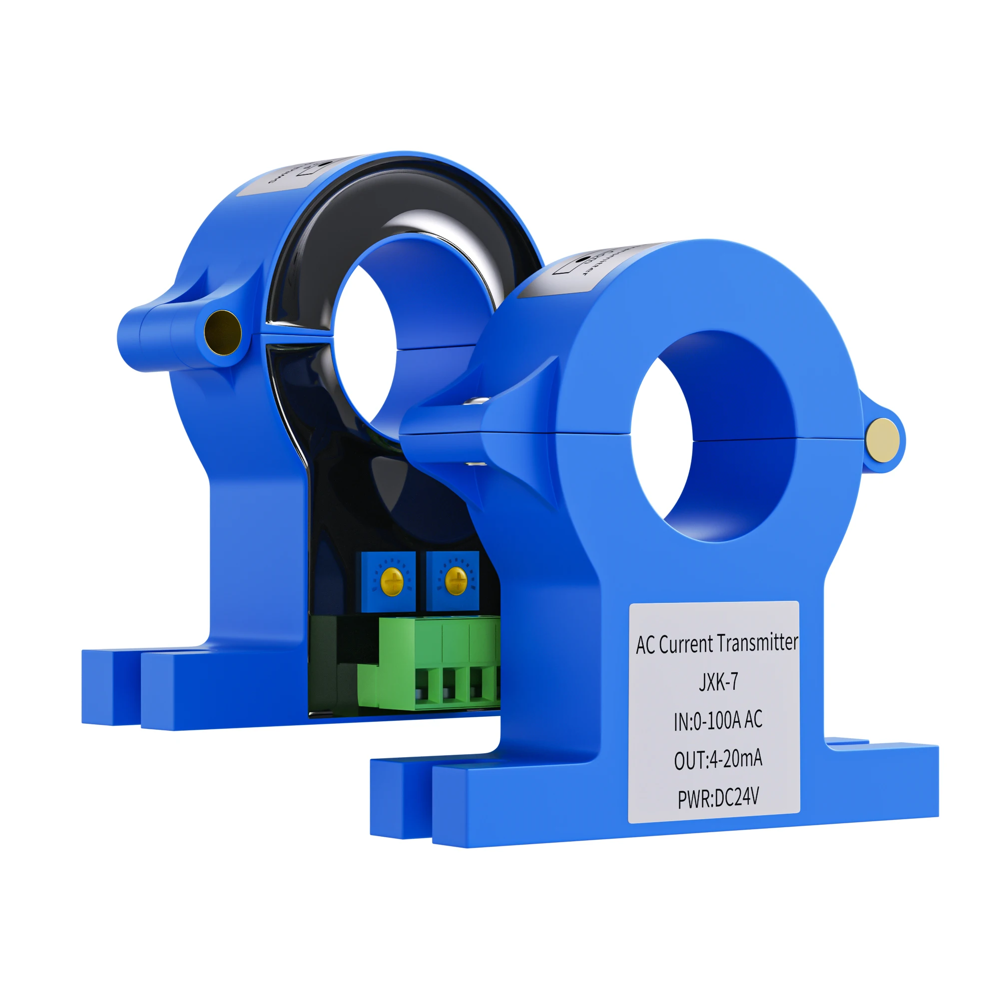 Датчик тока Холла 0-100A 0-200A 0-300A с открытым контуром 4-20 мА 0-10 В 0-5 RS485 Преобразователь