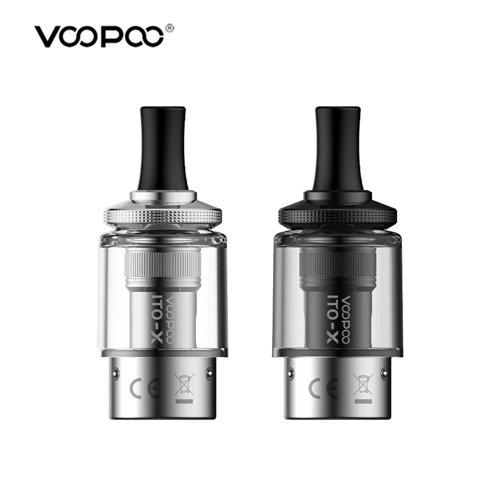 

Оригинальный резервуар для электронной сигареты VOOPOO ITO-X Pod 3,5 мл, картридж подходит для испарителя ITO Coil для электронной сигареты MTL и RTL Drag Q Pod...