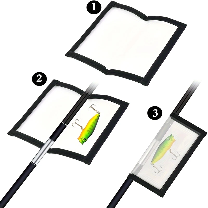 1 шт. рыболовные снасти для хранения приманка железная пластина защитная сумка