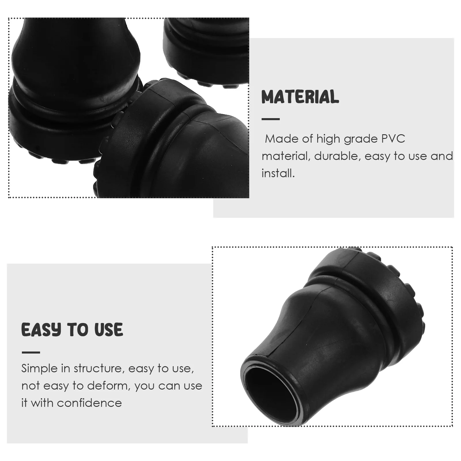 Противоскользящие наконечники для костылей походные палки защитные накладки