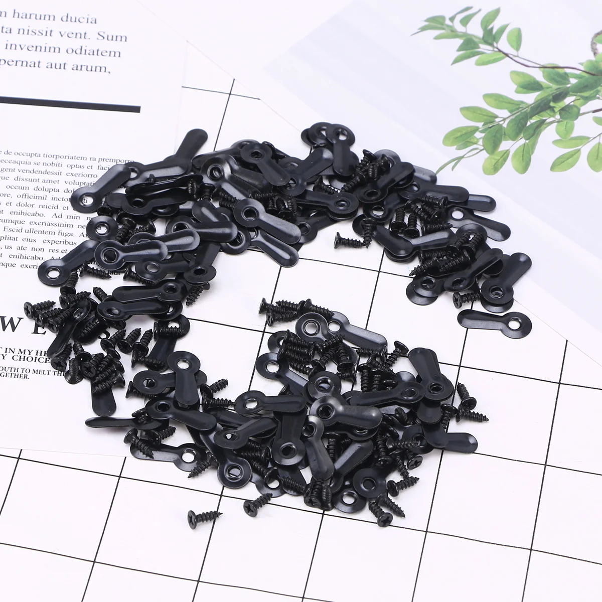 

Picture Frame Turn Hanging Kitphoto Button Fasteners Backing Clipsscrews Frames Hanger Black Buttons Heavy Duty Framing Supplies