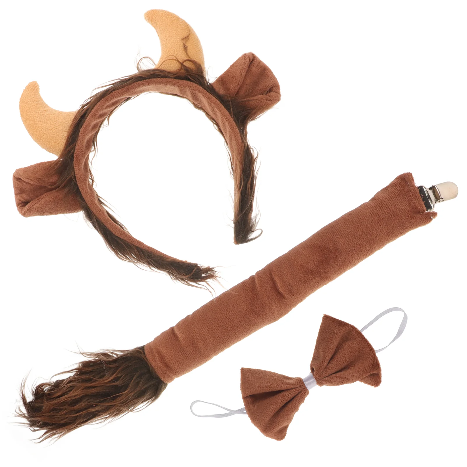 Костюм для косплея быка головной убор с изображением вечерние повязка на голову