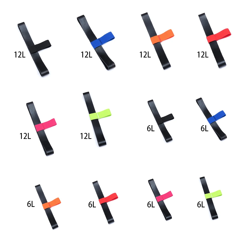 

Цилиндр для дайвинга, боковое Крепление, эластичная лента, фиксатор бутылки для декомпрессии, нескользящее Уличное оборудование, 12 л, оранж...