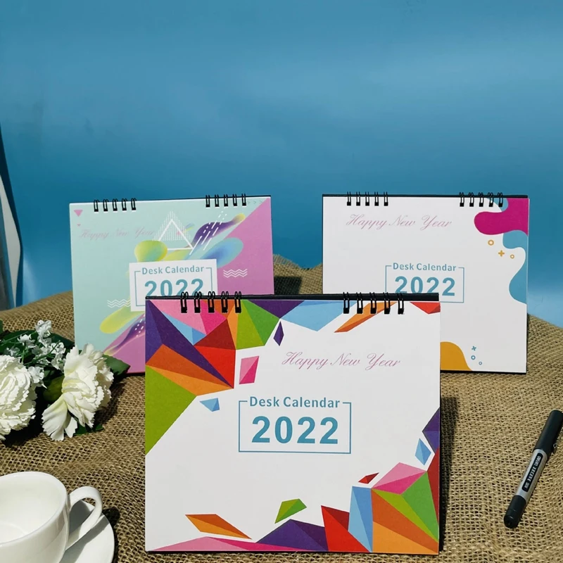 

Small Desk Calendar 2022 - Gorgeous Monthly Desk Easel Calendar Includes Stickers for Calendars 2022