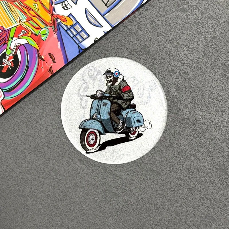 Фото Магнитная наклейка для скутера, украшение на кузов мотоцикла, подходит для Vespa Primavera 150 SPRINT 150 GTS GTA GTV Ie LX 125 150 №2