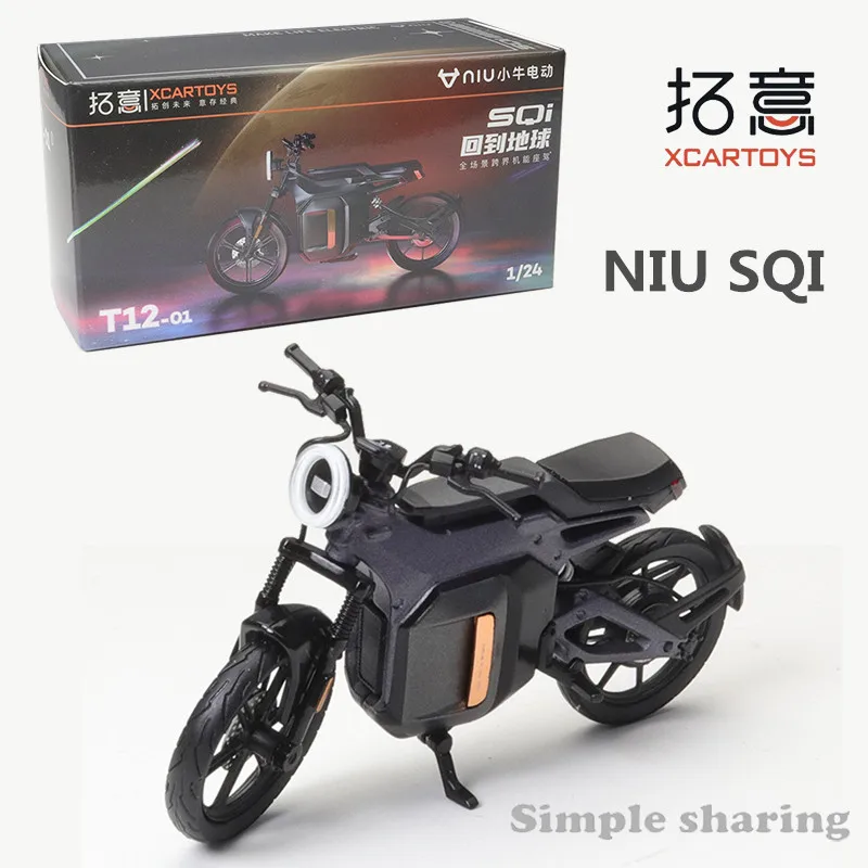 

XCarToys 1:24 Niu Technologies SQi Diecast Electric Bicycle Model Car