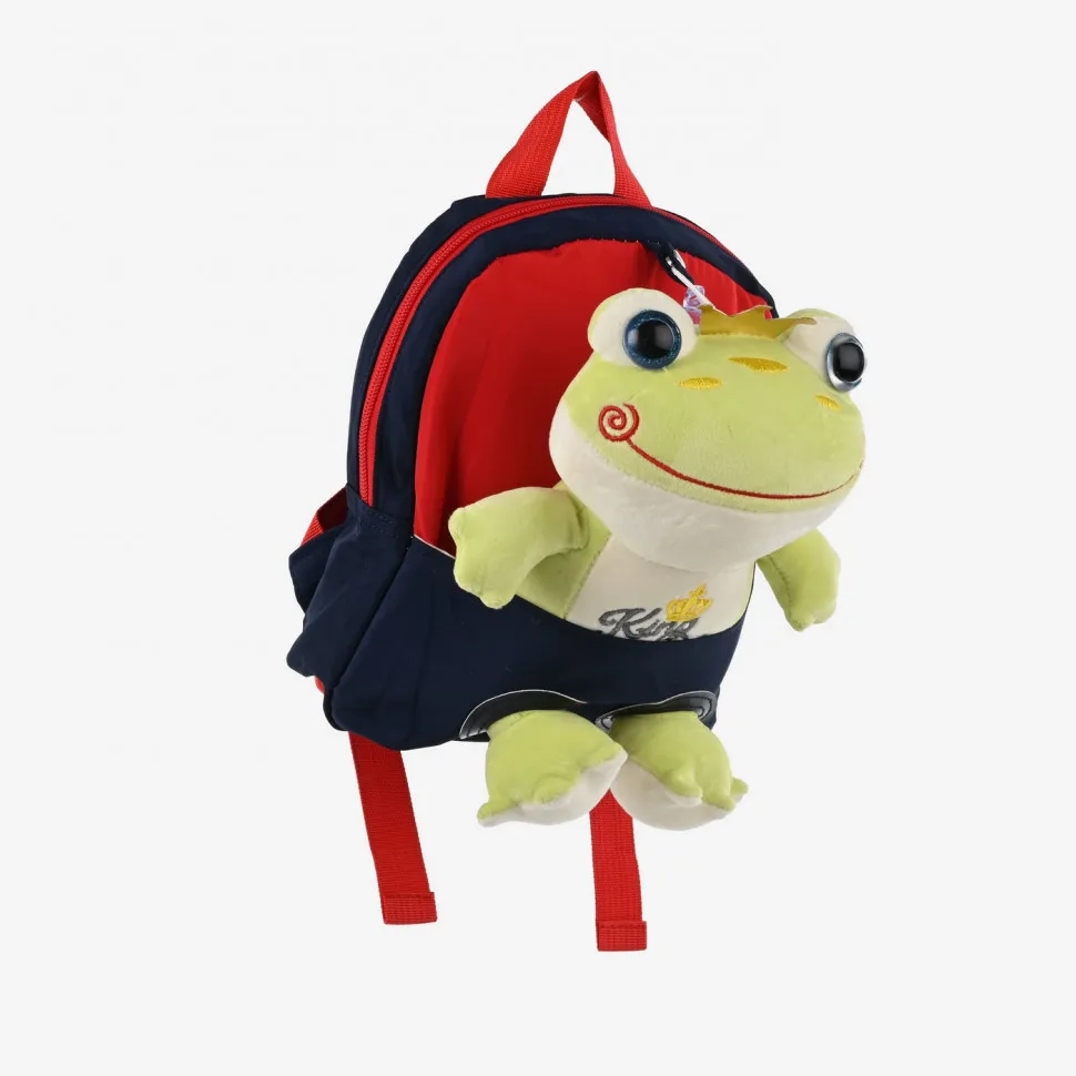 Рюкзак детский Б 2018 лягушка синий |
