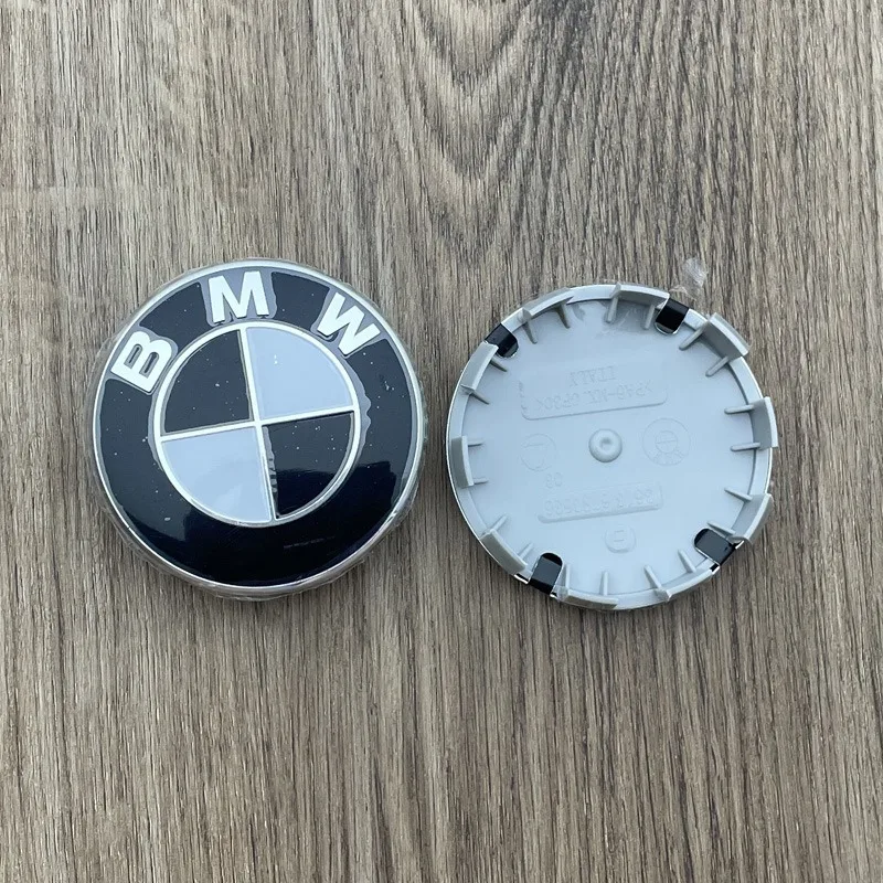 Колпачки центральной ступицы колеса BMW 4 шт. 56 мм/68 мм наклейки Автомобильные