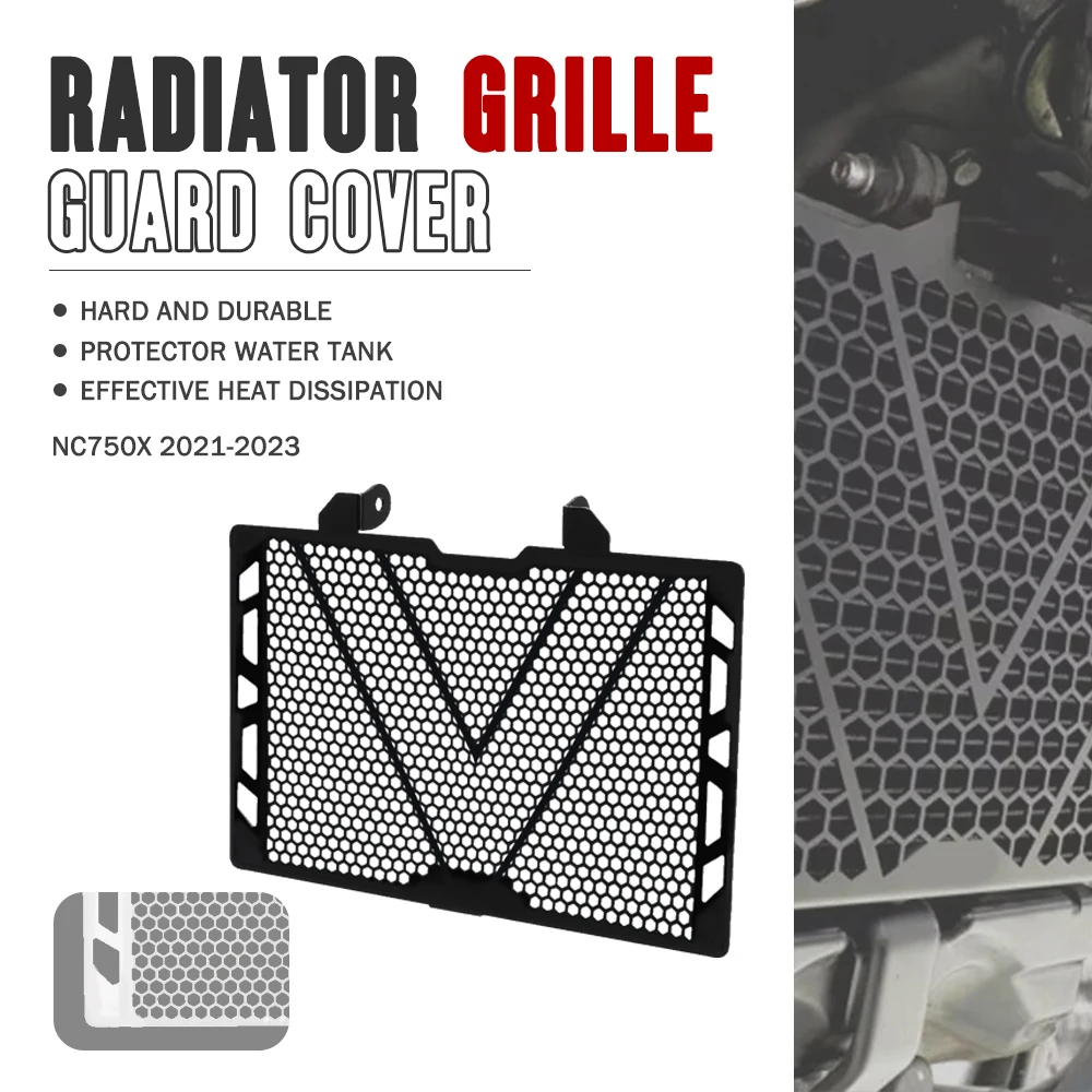 

FOR HONDA NC750X 2021-2022-2023 Motorcycle Accessories Radiator Guard Grille Grill Cover Protector Mesh NC 750X NC750 X