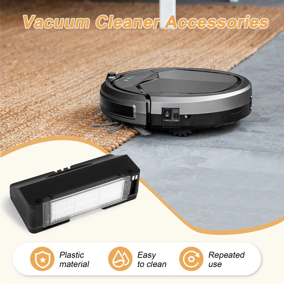 2в1 резервуар для воды пылесборник робота XiaoMi Mijia STYTJ02YM MVVC01-JG подметальной машины