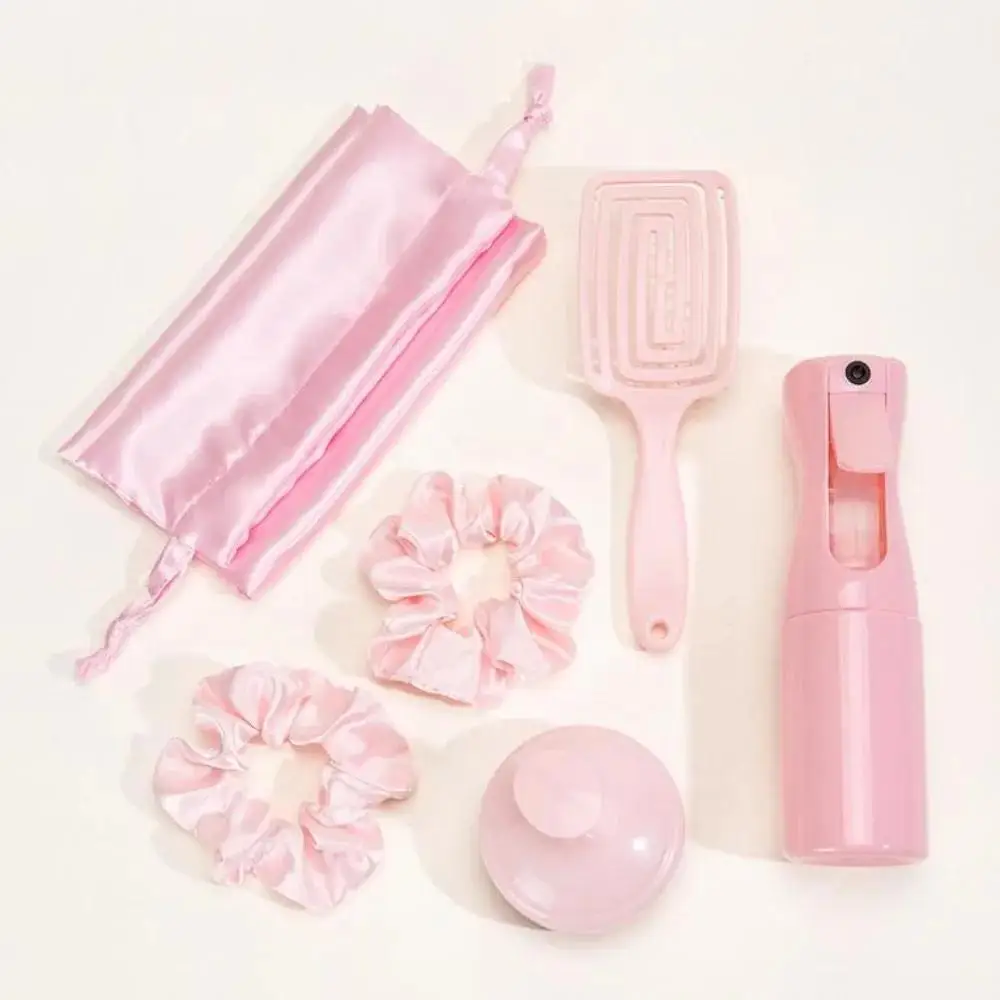 Детская Расческа Для Волос С Распылителем Круглая Домашние Парикмахерские