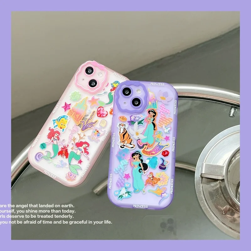 

Fresh Simple Cartoon Cute Animal Beautiful Girl Cover for IPhone 11 12 13 Pro X XR XS Max Shockproof Phone Case IPhone 13 Case