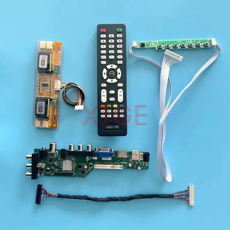 Для LM250WF1 LM230WF1 LM230WF2 плата драйвера ЖК-дисплей DIY Kit DVB сигнал цифровой LVDS-30Pin 1920*1080