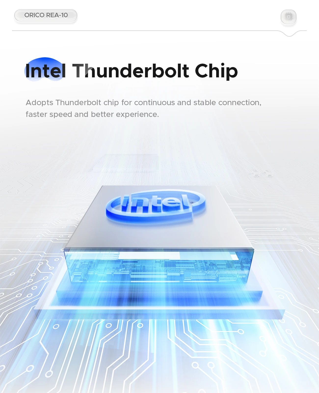 10-гигабитная сетевая карта Orico совместимая с Thunderbolt 4 назад до 2 5G 1G бесшумная