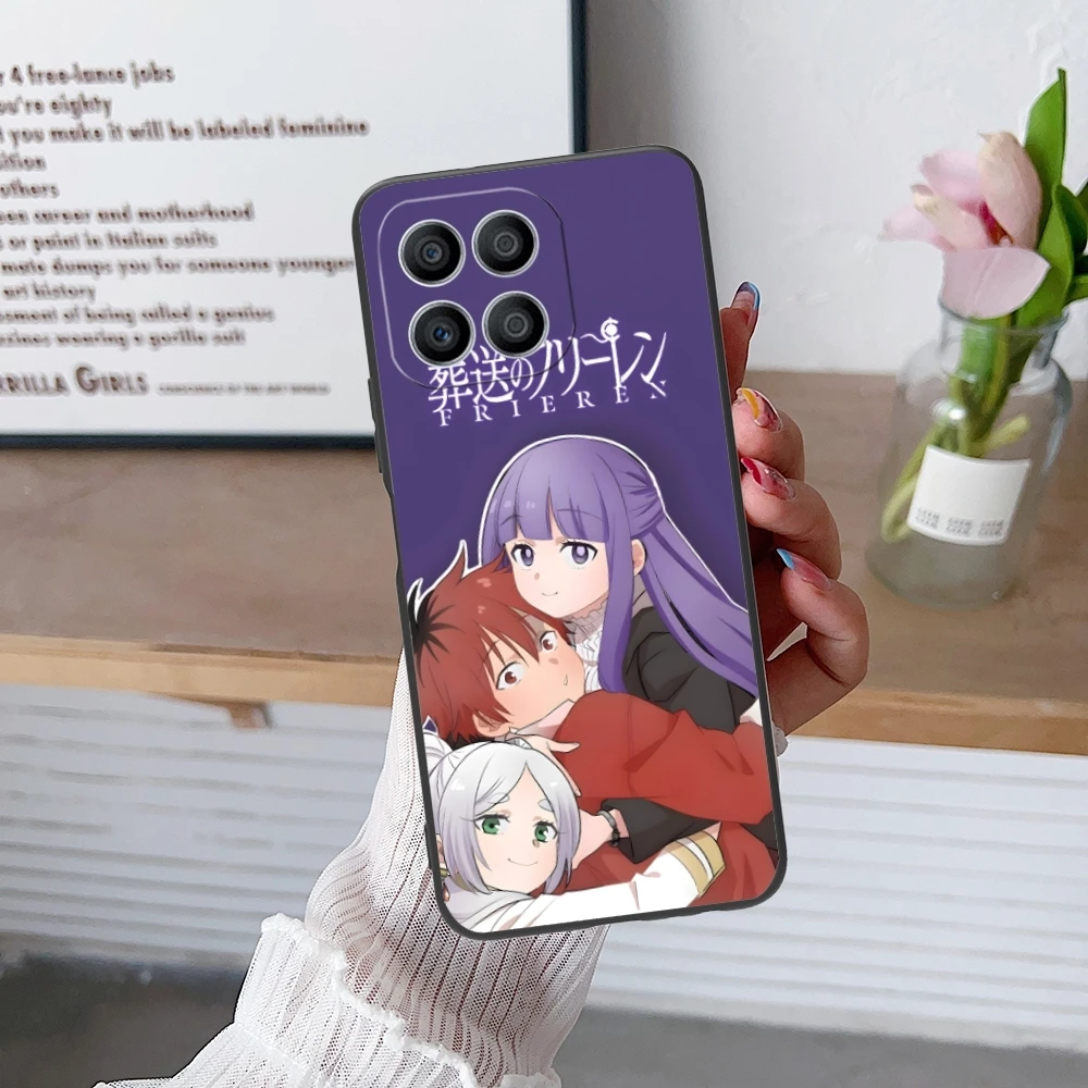 Милый чехол для мобильного телефона Frieren папоротник Huawei Honor 90 80 70 60 50 30 20 10 9 8 7 Pro S SE