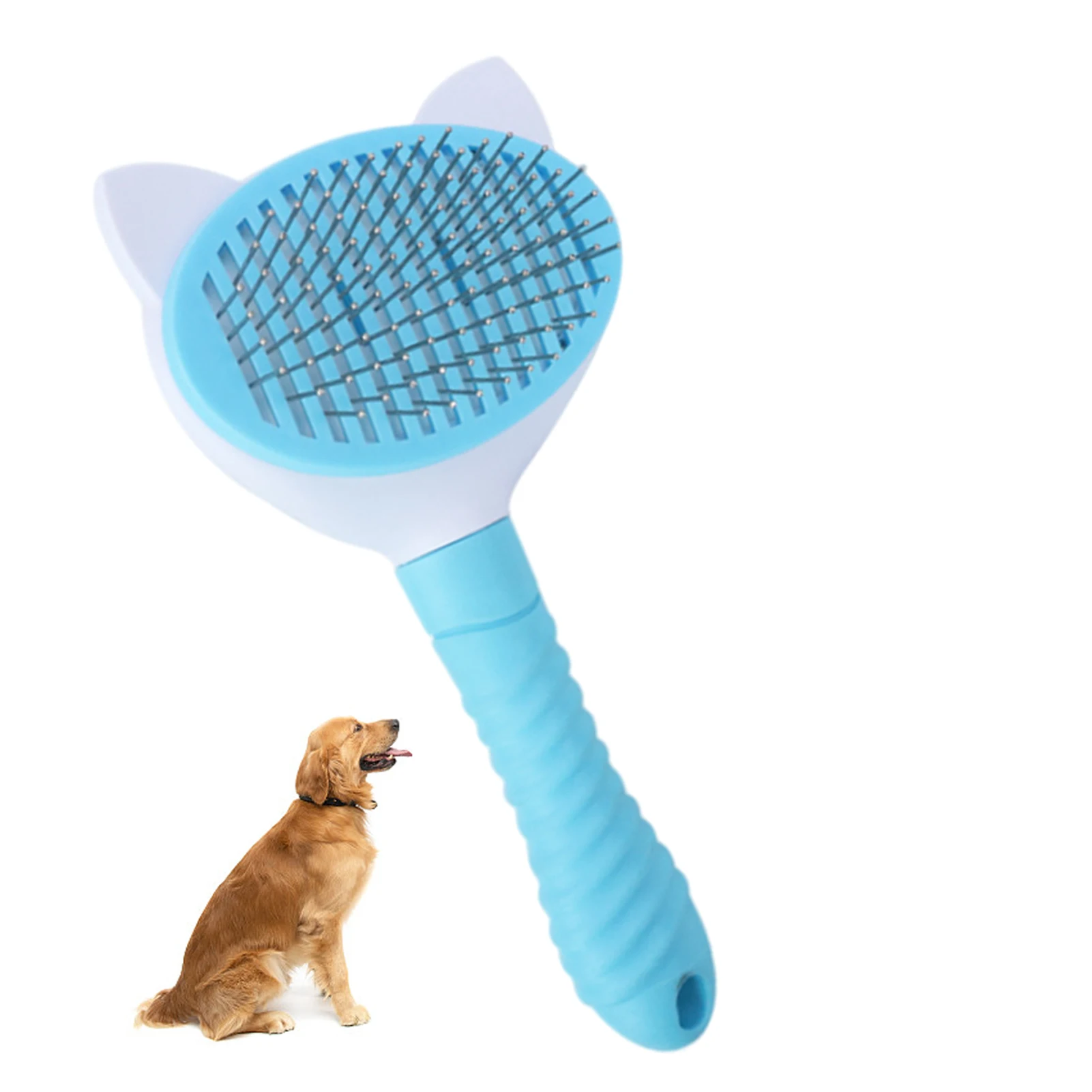 

Расческа для груминга домашних питомцев, щетка для груминга кошек с длинной или короткой шерстью, собак