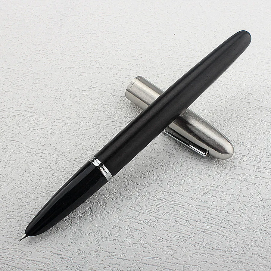 

JINHAO 51A деревянная перьевая ручка стальной колпачок совершенно новый 0,38 мм/0,5 мм чернильная ручка Nib