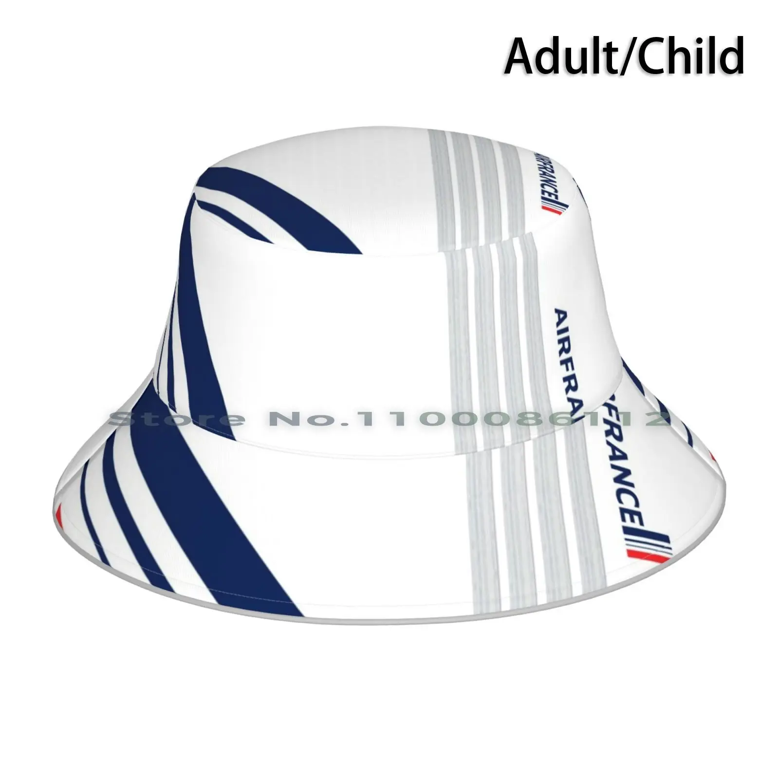 

Air France Bucket Hat Sun Cap France Pilot Airport Flight Aviation Plane Foldable Outdoor Fisherman Hat