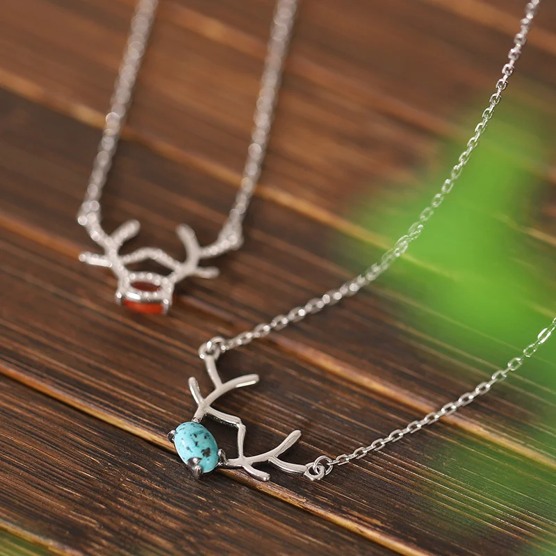 

Hot Selling Natural Hand-carved Jade Gufa Inlay South Red Agate Turquoise Necklace Pendant Fashion Jewelry Men Women Luck Gifts