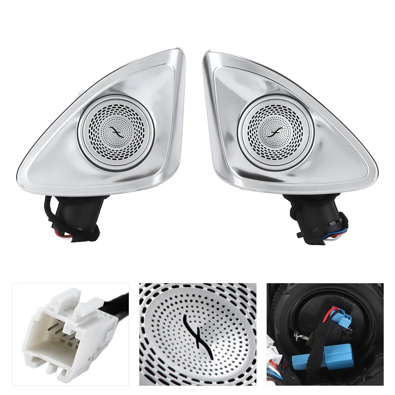 Автомобильный 4d-роторный высокочастотный твитер для Benz C/E/S/GLC Class W223 лампа