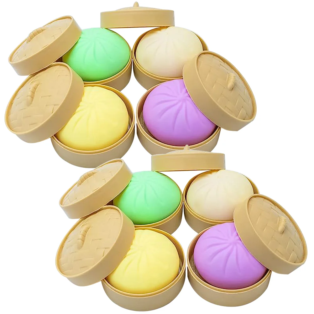 8pcs Squeeze Toys Stress Balls Decompression Plaything Stress Toys
