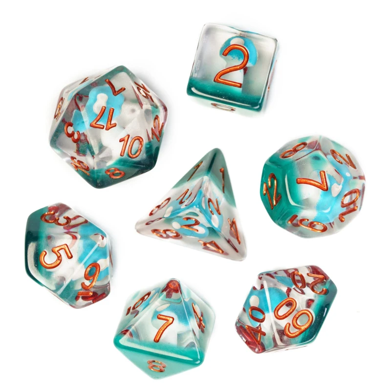 

Mushroom Resin COC Role-playing Dice Cthulhu TRPG Game Dice