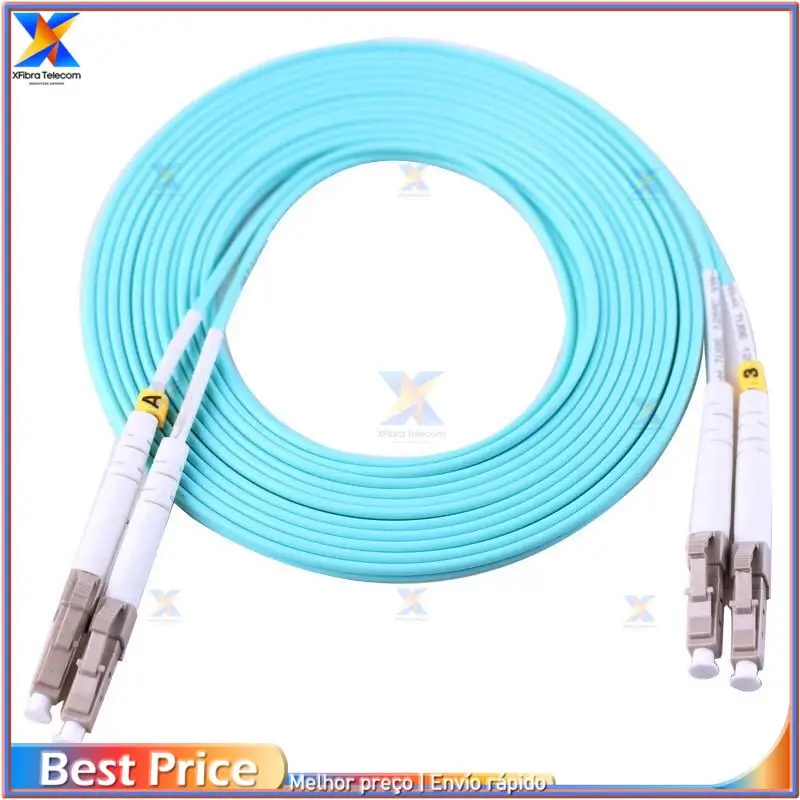 Оригинальный многомодовый дуплексный оптоволоконный Соединительный шнур OM3 LC-LC