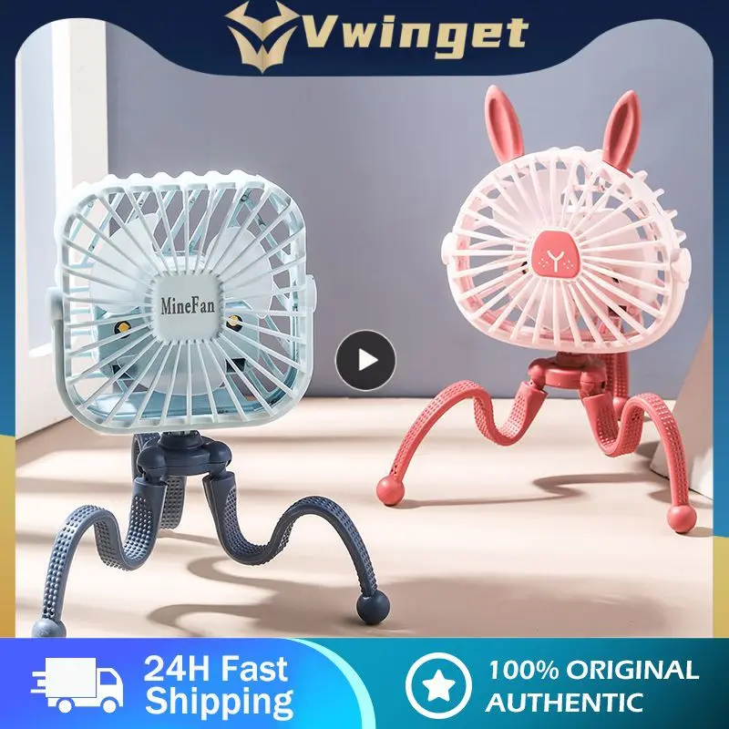 

Air Cooler Usb Power Supply Portable Home Fan Wind Speed Gear Third Gear Octopus Design Handheld Fans Air Conditioning