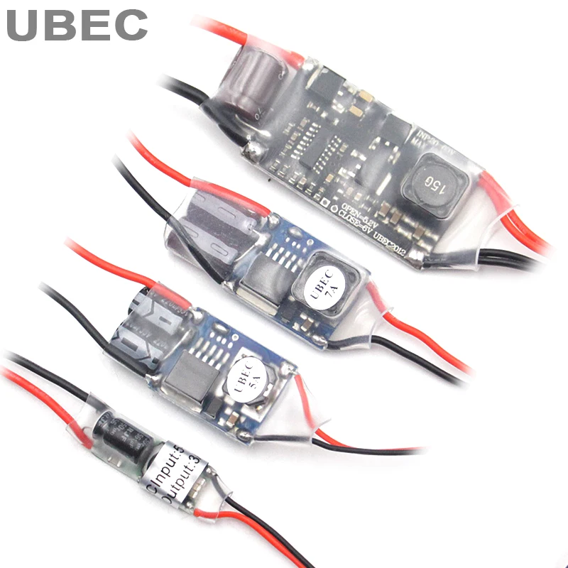 Внешний UBEC 5V 3A / 5A 7A 15A BEC многоцелевой понижающий модуль питания полное