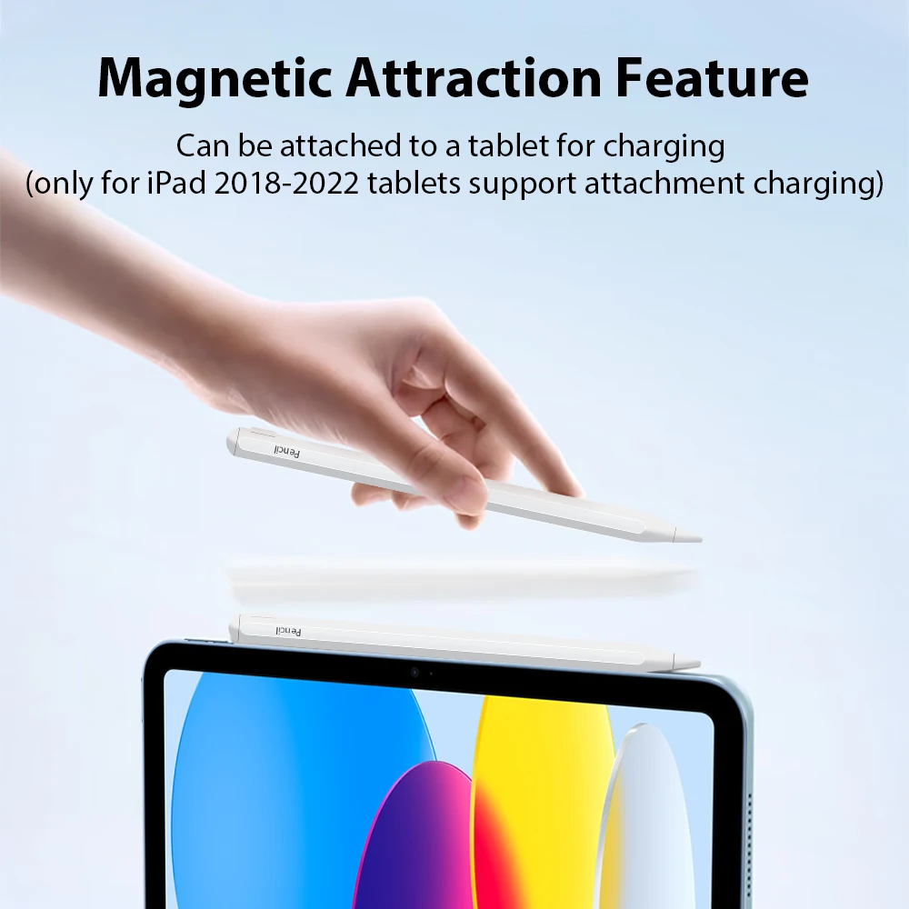 Фото Стилус для Apple Pencil iPad A16 Pro 13 11th M5 M4 12.9 Air 11 M3 M2 5 4 8 10 9 10th 9th Generation Mini 6 7 A17 Сенсорные ручки №3