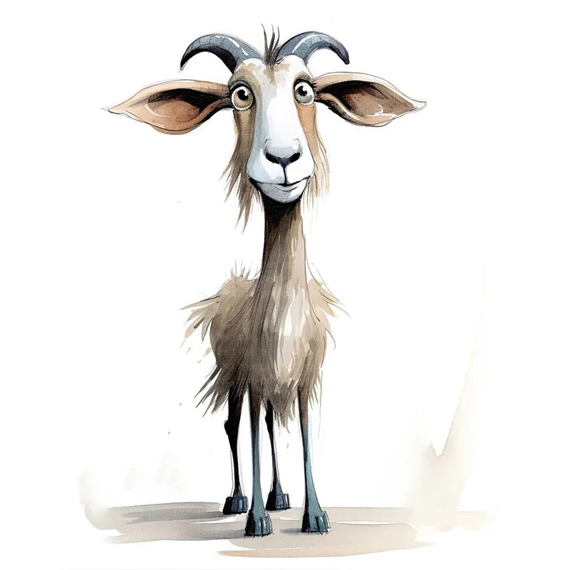 

Наклейки для туалета Funny Goat