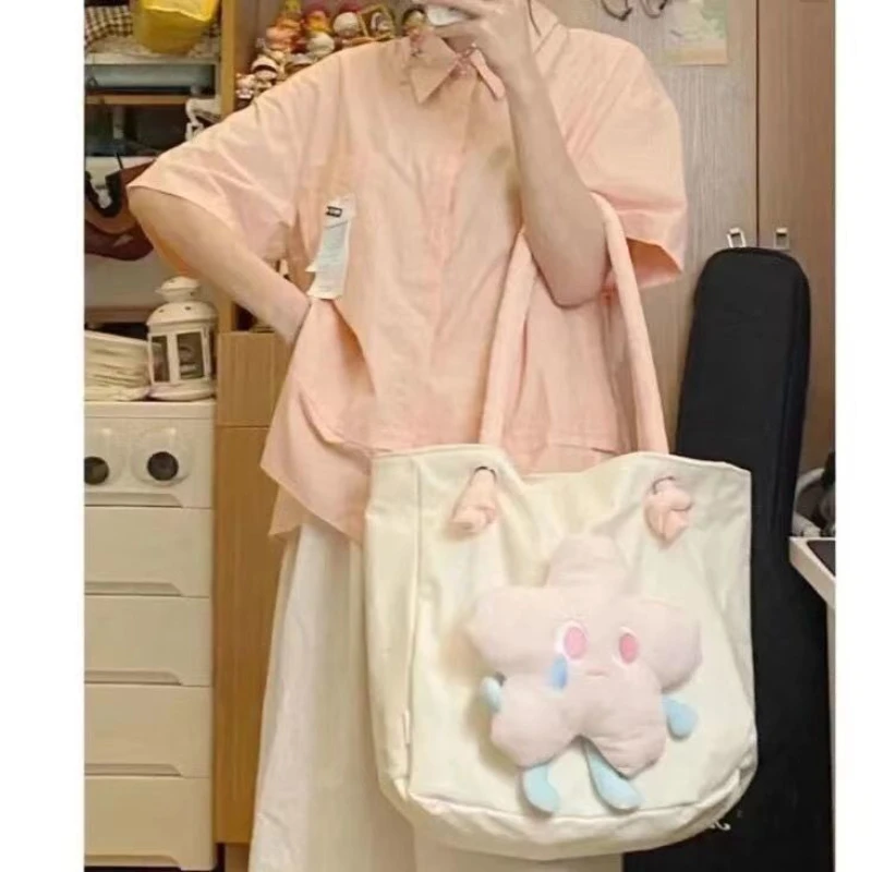 Купи Tote Bags for Women Girls Handbags Luxury Designer Bag Shoulder Bags Shopper Lightweight Cartoon Large Capacity Schoolbag за 815 рублей в магазине AliExpress