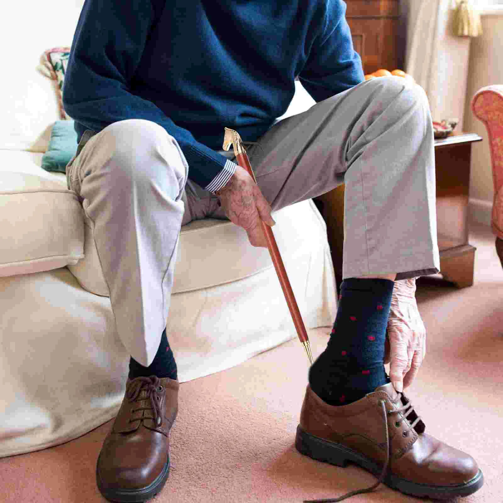 Рожок для обуви дома вспомогательный подъемник бытовая обувь инструмент ношения