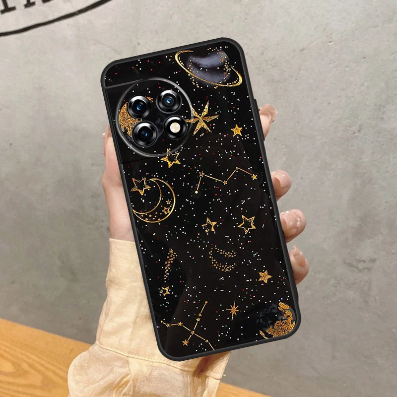 Фото Чехол с астрологическим дизайном «Солнца, Луны, Облака» для OnePlus 8 9 10 Pro 15 13 12 11 13T 13R 12R 10T 8T Nord CE 5 2 3 4 Lite N20 N30 №2