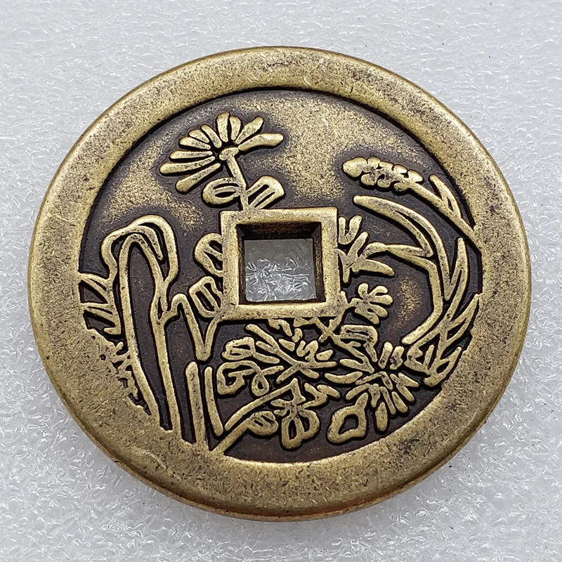 Деньги чтобы тратить китайскую старинную монету украшение для дома монета