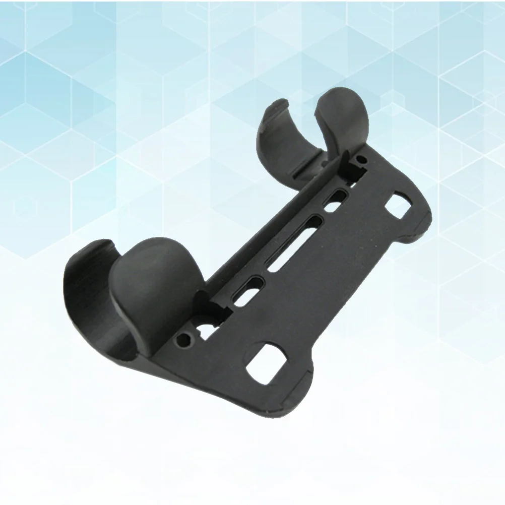 

5pcs Portable Retaining Bracket Mount Double Mouth Inflator Frame Accessories Pump Holder Fixing Clip Bike Cycling Black