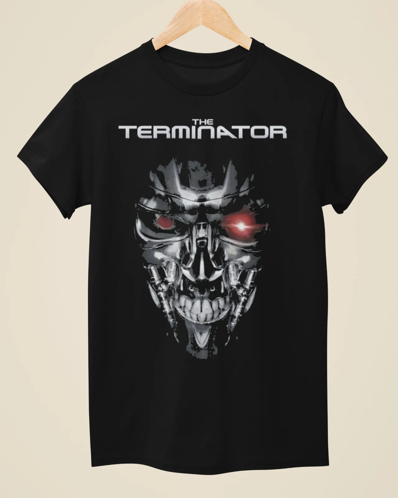 Черная футболка унисекс Terminator T800 вдохновленная фильмами