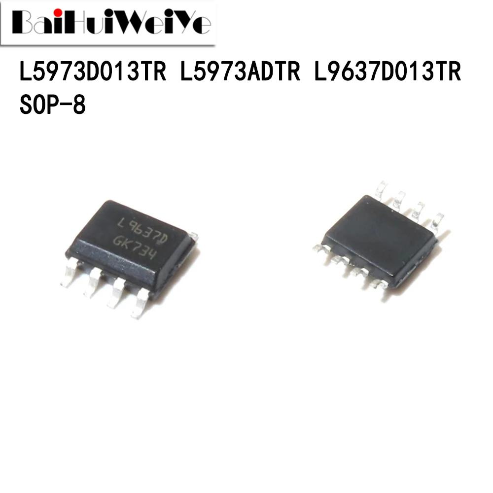 Набор микросхем L5973D L5973A L9637D L5973D013TR L5973ADTR L9637D013TR SMD SOP-8, 5 шт.