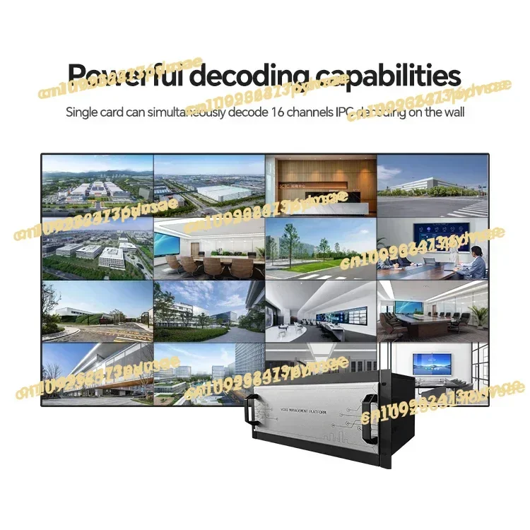 Фото НОВЫЙ сетевой видеорегистратор (NVR/DVR) H.265 H.264, декодер для систем видеонаблюдения, декодер для камер безопасности №3